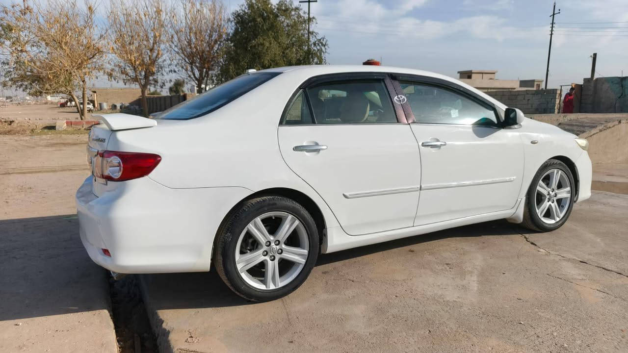 السلام عليكم 
كورله موديل 2011 خليجي محدثه 13
رقم صلاح الدين 
شرط التحويل بسمي 
صبغ عام للجماليه 
مكفوله من شواصي شرط 
محرك 1800شرط مبدل جديد مال 2018
صدر امامي شاده جديد 
صدر خلفي شارده جديد  
شاشه وكامره شادهن اصليات  
حساسات خلفيه
جرص 120
تبريد ثلج ❄️
تدفئه نار🔥
كهربائيات كلها شغاله 
سنتر لك 
ويل وتواير جدد 
شاشه بلاتوث
دوشمه جديده 
داخل لونين
داخلها جديد 
السياره داخل وخارج فول نضافه 
ترايها صفرر وأحله من الصور 
مكانها صلاح الدين بيجي  
(السعر100 ) بيها مجال 
الرقم ***********
