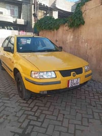 سمند 2009 بغداد رقم انكليزي سنويه النفاذ 2029 هية غرامات مصفره سياره ب...