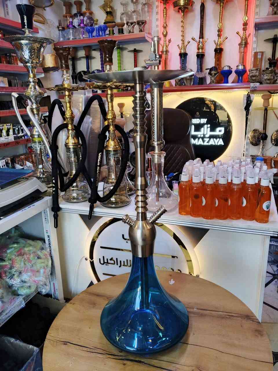 نراكيل بكل الانواع والاحجام اسعار الجملة
الاسعار تبدأ من سعر ال 10 الف ولحد ال 150 الف 
مصري خليل مأمون 
خشب بكل الانواع 
سوري كل الاحجام 
تركي 
الماني كل الاشكال 
طه 
قمجات 
سلفونات 
فحم 
مطارة 
فناجين زيتي او اعتيادي 
شيش بكل الانواع 
توصيل موجود 

فقط اختار الصورة واحجز طلبك 

العنوان موصل حي النور قرب المستوصف القديم اسم المكتب محمد الأغا للاراكيل.


**إذا كنت صاحب هذا الإعلان وتريد حذفه لأي سبب، رجاءا أرسل رسالة إلى الدعم الفني**