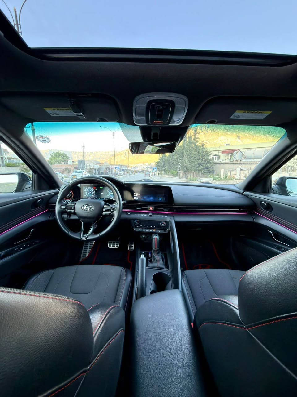 Hyundai Elantra N Line
سەیارەکە زۆر خاوێنە و کەم ڕۆشتوە 
مۆدیل : 2023
رۆشتن : 30,000 کم 
الوارد: أمريكي (USA)
رەقەم شانسي (VIN): KMHLR4AF1PU404789
سبوخی نیە
مەکینەو نیزامی ڕۆشتن :
 •مەکینە  4پستۆن 1.6 لتر تۆربۆ
 •204 هێزی ئەسپ
 • 265 نيوتن متر
 •گێری ئۆتۆماتیکی دەبڵ کلاج DCT 7زۆرترین هێزی بەرگە گرتنی هەیە 

مواسفات (N Line):
 • ستایلی سپۆرت N Line
 •کوشین ڕیازی - کوشین هیتەر - کوشین کارەبا 
 •ئۆتۆ بان - خەتی جادە - ٣٦٠پلە ڕادار  
 •گێچ ئەلیکتڕۆنی بە 5 جۆر دەگۆڕی 
 • شاشە گەورە ناو LED 
 • Apple CarPlay + Android Auto
 •کامێرای دواوە 
 • حساسی ٣٦٠ پلە 
 •تەحدید سووڕحەت و ئۆتۆبان 
 • لایت و بەگ لایت  LED
 • سیستەمی راداری ئاگادار کەرەوە + قفل مركزي
 • شوتەی سپۆرتی ماڕکەی لەسەرە K&N
 •سحر 159 محاملە*********** سوران, أربيل
