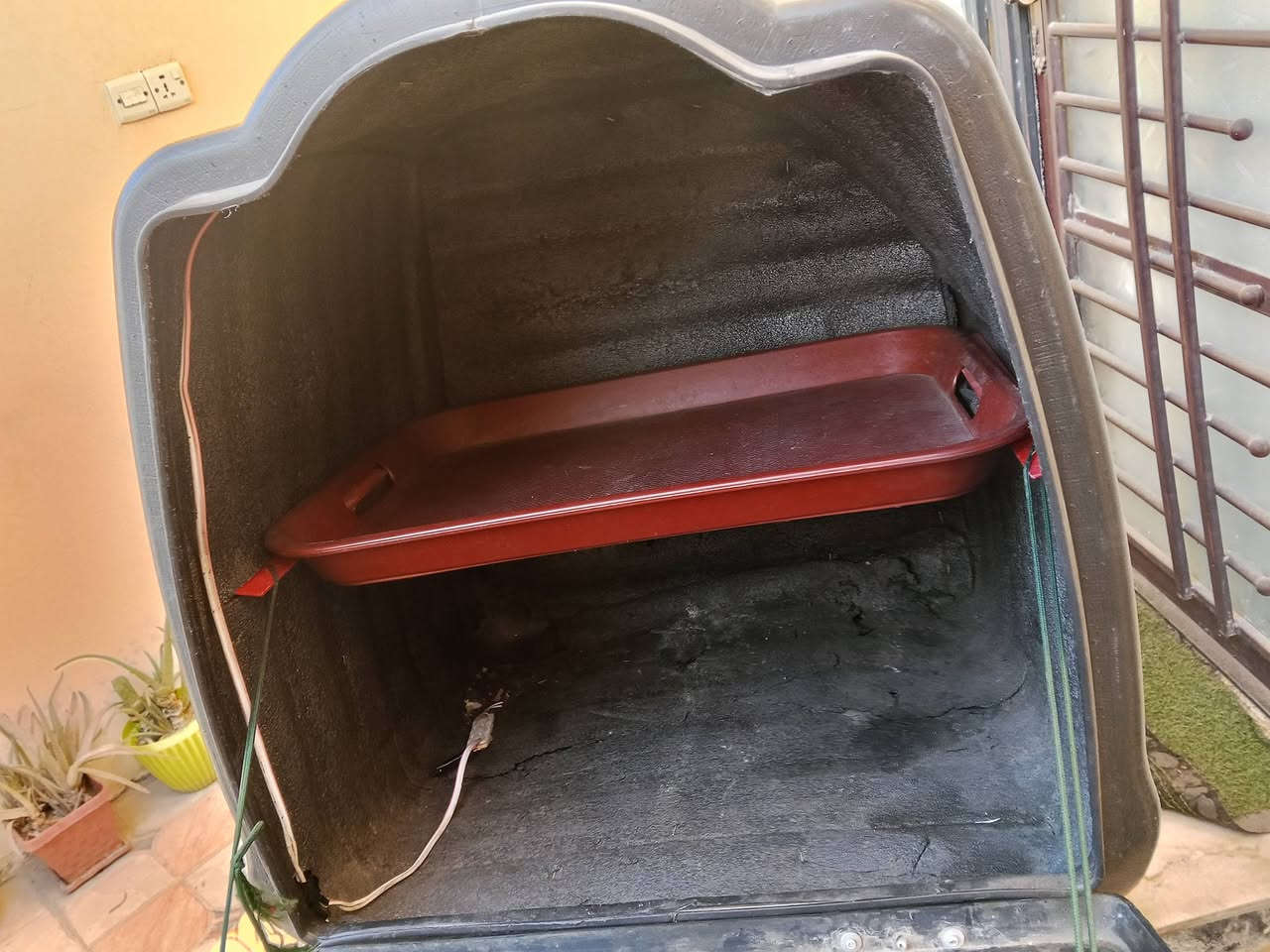 السلام عليكم جنطه دلفري حجم كبير لبيع
رقم ***********
