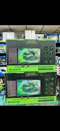 شاشة للبيع من شركة ELSA نوع الشاشة Panel  المواصفات  185Hz  • 0.5ms  •...