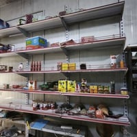 اغراض اسوق 35 رف تركي نظيف وبراد عمودي + براد بطح + سلال جبس 2 بسعر من...