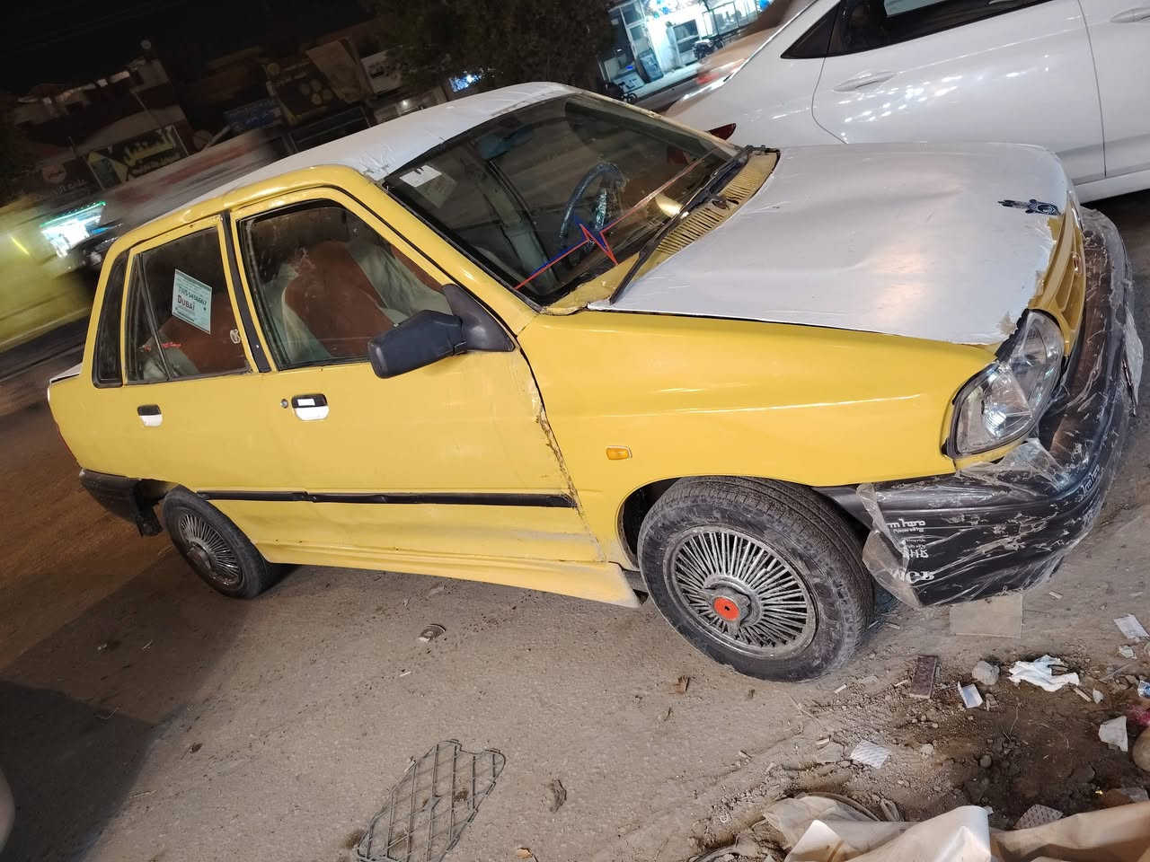 سلام عليكم سياره سايبه للبيع 2011
سياره تخم تاير جدد بيهه خيط بخار مكاني نجف سعر 10
***********
