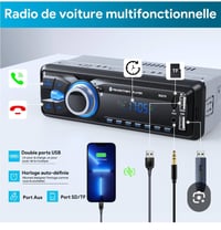 راديو مسجل • بلوتوث • شاحن موبايل