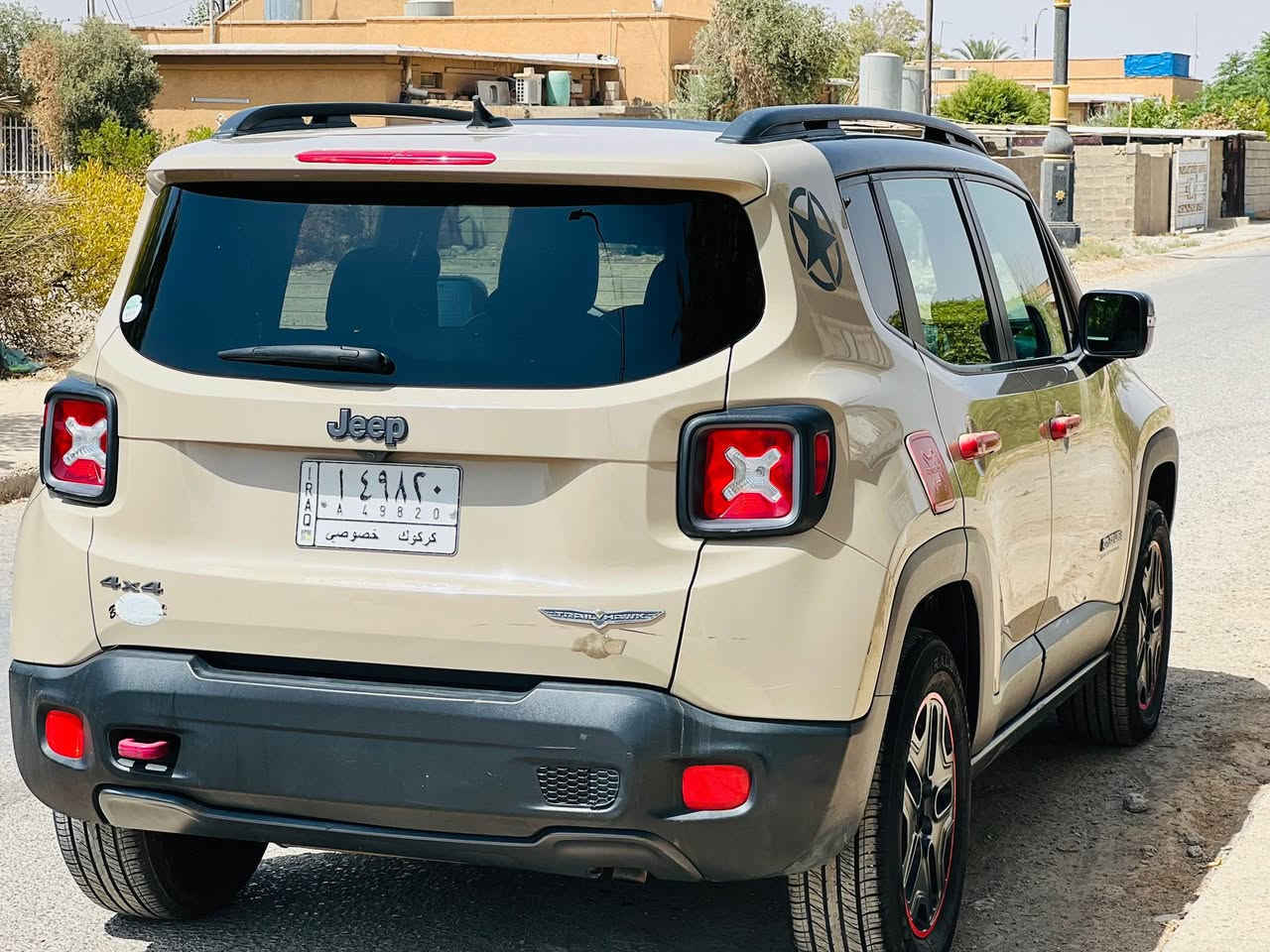 جيب رنكد تريل هوك أعلى فئه موديل 2017 فول مواصفات
بنو راما
بصمه
كامره خلفيه
حساس
هند بريك دكمه كهرباء
تحكم ستيرن فول جهتين
كشنات تدفئه
ستيرن تدفئه
نظام مانع انزلاق ABS
مكينه 2400 دوش 4 سلندر
اربعة انظمه قيادة
ضرر جامرلغ وبونيد 
بدون دواخل
رقم كركوك
السعر 115 
بيها بطاقه بانزين
مكلف بالنشر الاتصال على الرقم التالي 
*********** كركوك, العراق
