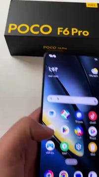 بوكو F6 برو 5G • ٥١٢ • ١٢ رام