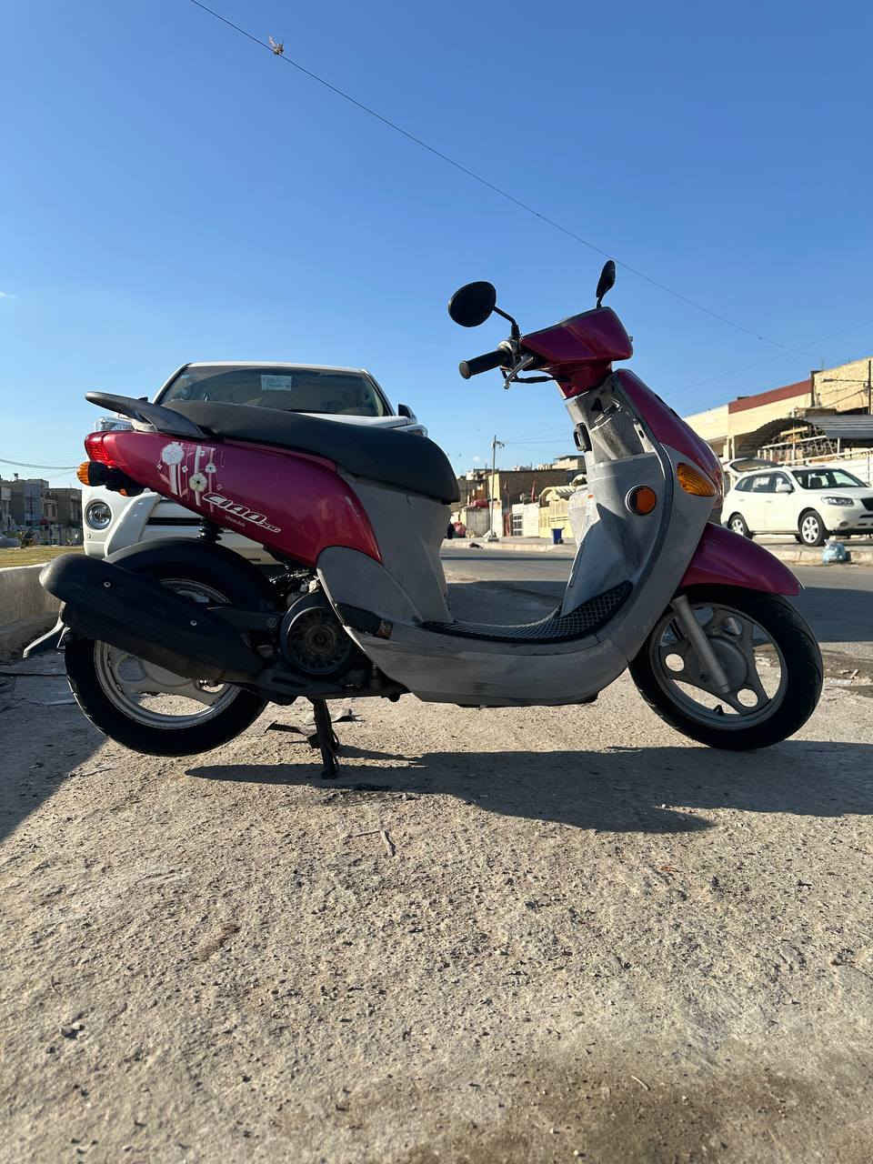 السلام عليكم 
دراجه فله 120 موديل 14 جكمجه مكفوله كفاله عامه من كلشي مكينه وكفر وكهربائات دراجه ختم واحد مابيه نقص لون مميز شلعه ومعدل فووول كلشي شغال عارضه ب925 وبيه مجال قليل مكاني مدينه الصدر قطاع 41 

***********
