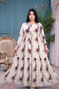 دشداشه كشمير • دبل كلوش • مقاسات XXL-5XL