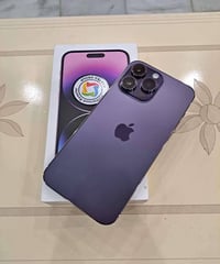 ١٤ برو ماكس ذاكرة 128 دبل سيم بطارية ٩٠ كارتون ويا جهاز فقط لمس مال شا...