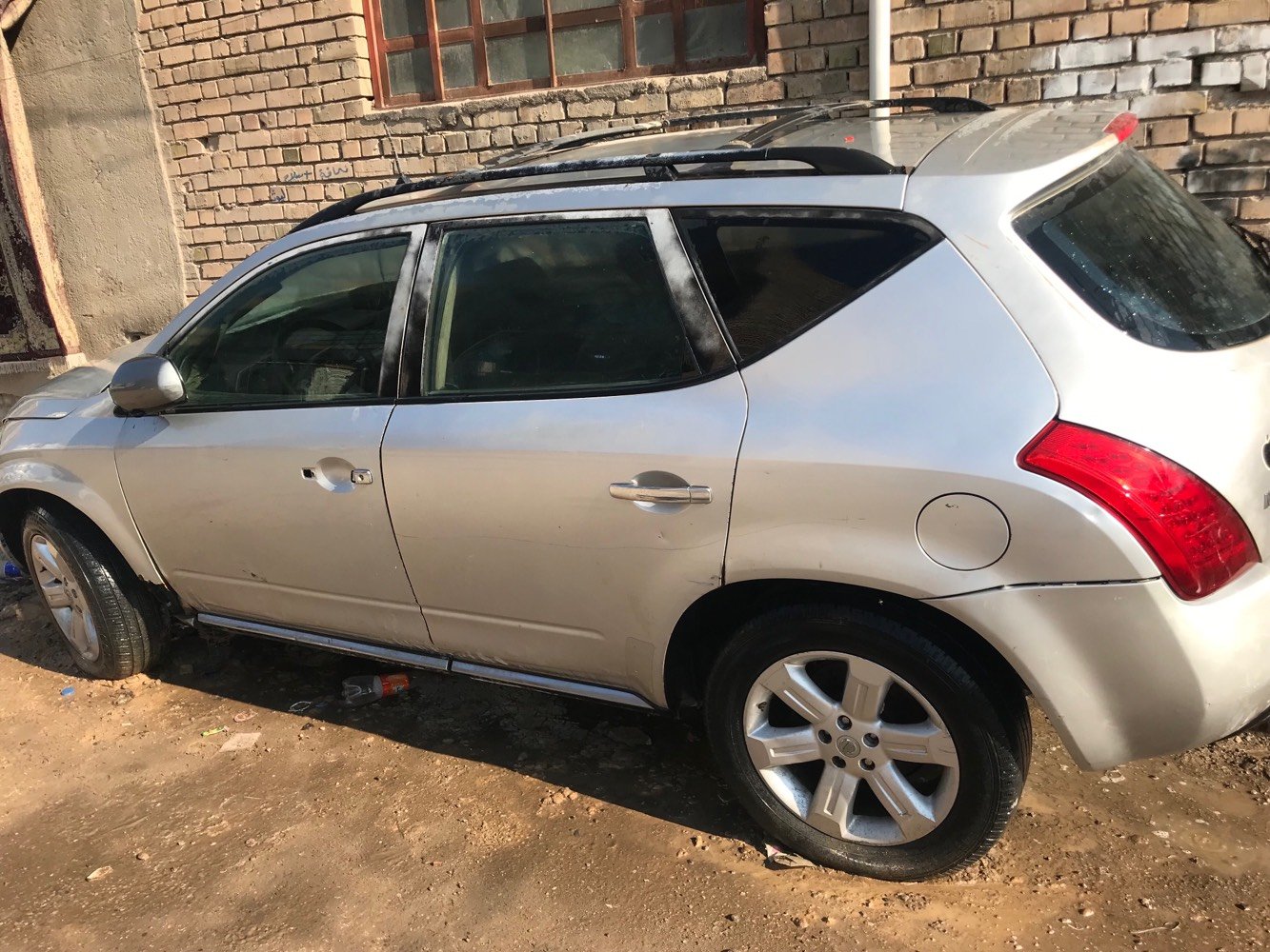 نيسان مورانو موديل ٢٠٠٧ سياره حادثه جاملغ وبيه صبغ اماكن سياره عوزه كهربائيات تمشي ٦٠ تطي نمرتين مبدلين كير صوجً كهربائيات عوزه كهرباي سياره طافيه عوزه كهربائي مضبوط