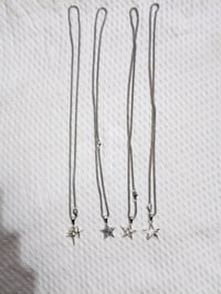 قلادة نجمات • ستان ستيل • توصيل الناصرية