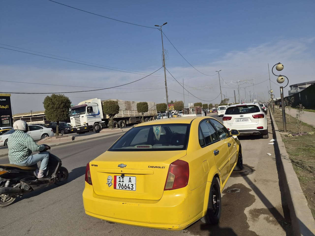 السلام عليكم اوبترا ٢٠٠٨ اوتوماتيك  رقم بغداد انكليزي بسمي السياره بيها جاملغات ثنين وبنيد مبدلات السعر ٥٥ وبيها مجال ***********
