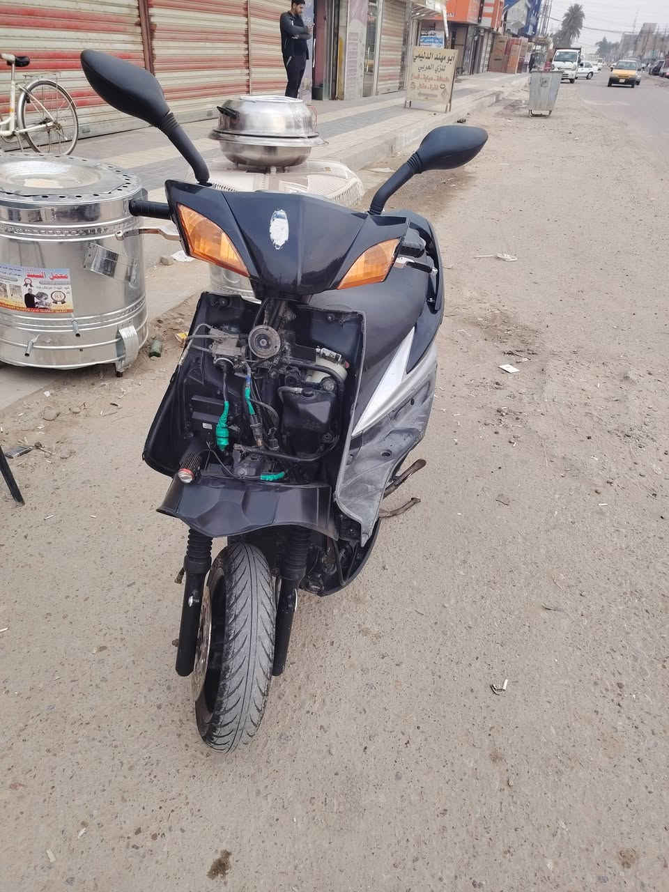 سكنس فحل نوزل نقصه بجم وترايش دراجه خير من الله محركه فول بوشه 58 بلاد مكاني بغداد محموديه سعر 425 وبيه مجال ***********
