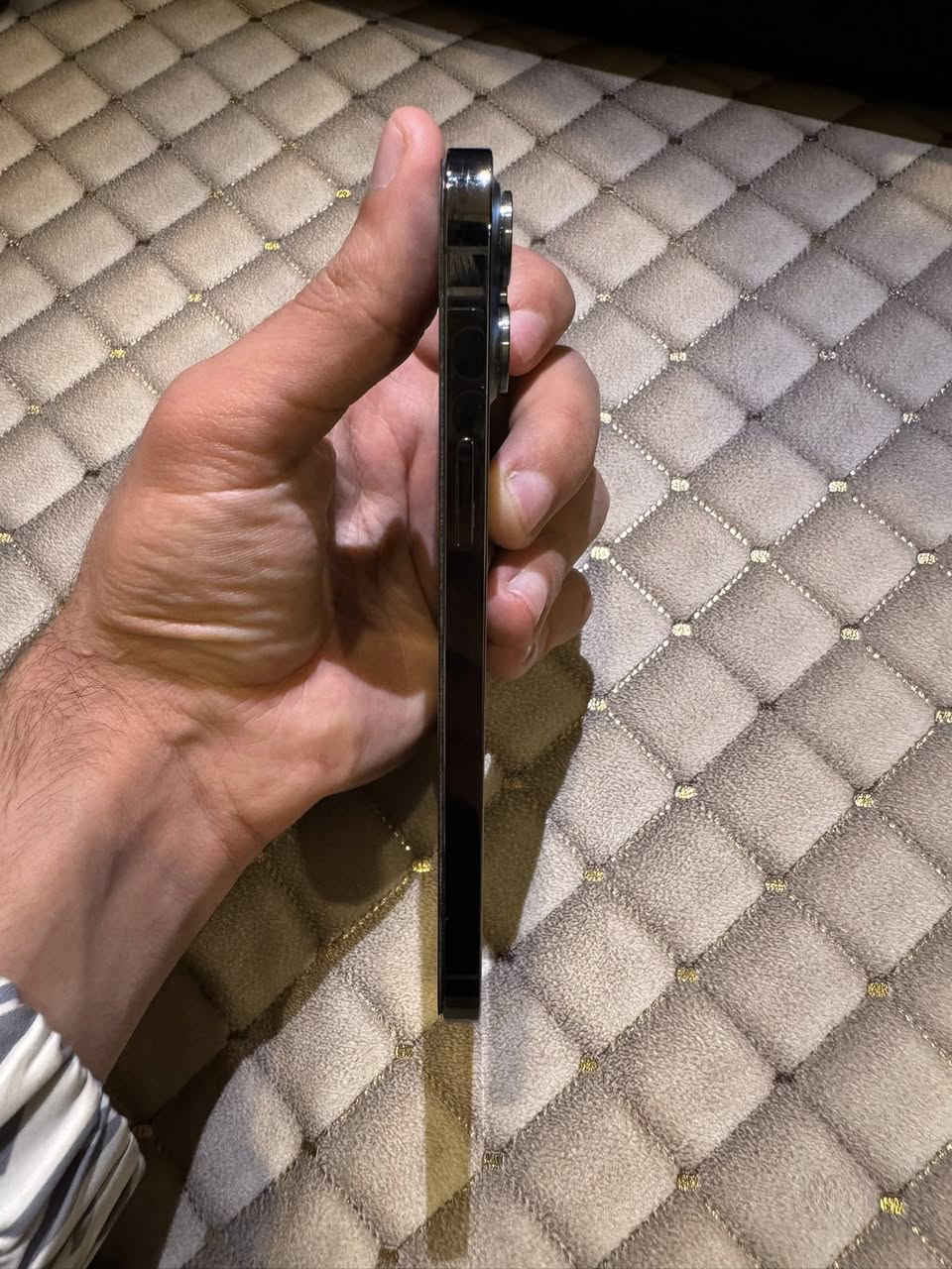 السلام عليكم
ايفون 12 برو ماكس

ذاكره 256

بطاريه 95

جهاز لوك نضافه ‎%‎99

دبل سيم 

مبدل كلاص حمايه

جهاز جديد بمعنى الكلمه 

لون اسود 

شاصي لوك 

نموذج C H

السعر 450 

مكاني موصل

الاستفسار ع الرقم ***********////***********
