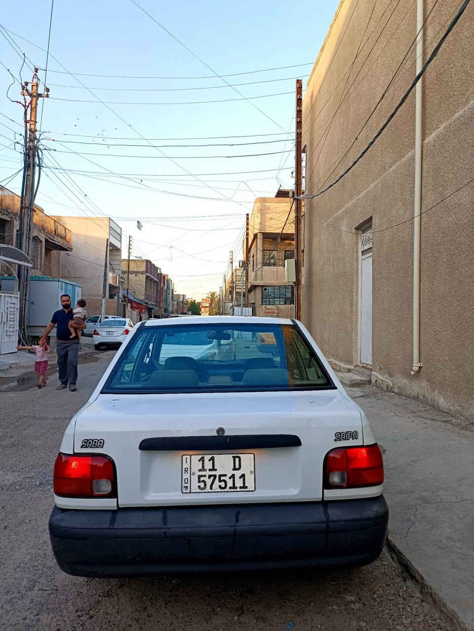 السلام عليكم 
سايبا موديل 2009 بأسمي تحويل ثاني يوم ماشية 93 ألف حقيقي على أيدي من الشركة ما مبيوعة الواحد كير محرك شواصي مكفولات بيها تبديل باب الصدر والباب الورة السعر 37$ وبيها مجال مكاني بغداد الشعب للأستفسار ***********
