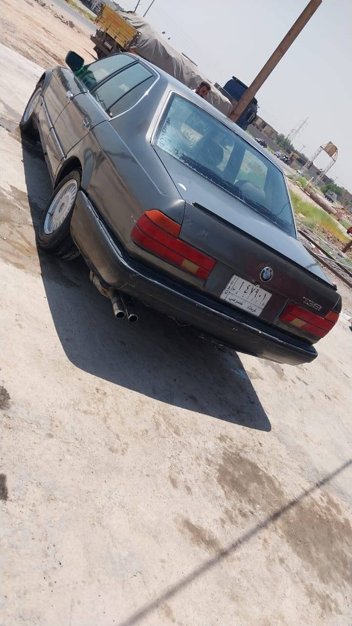 السلام عليكم بي ام للبيع حجم 735   موديل 91 رقم كربلاء مشروع وطني ثانويه مجدده ب 30 سياره مقفوله كفاله عامه المكان ديالى خان بني سعد للاستفسار على هذا الرقم***********
