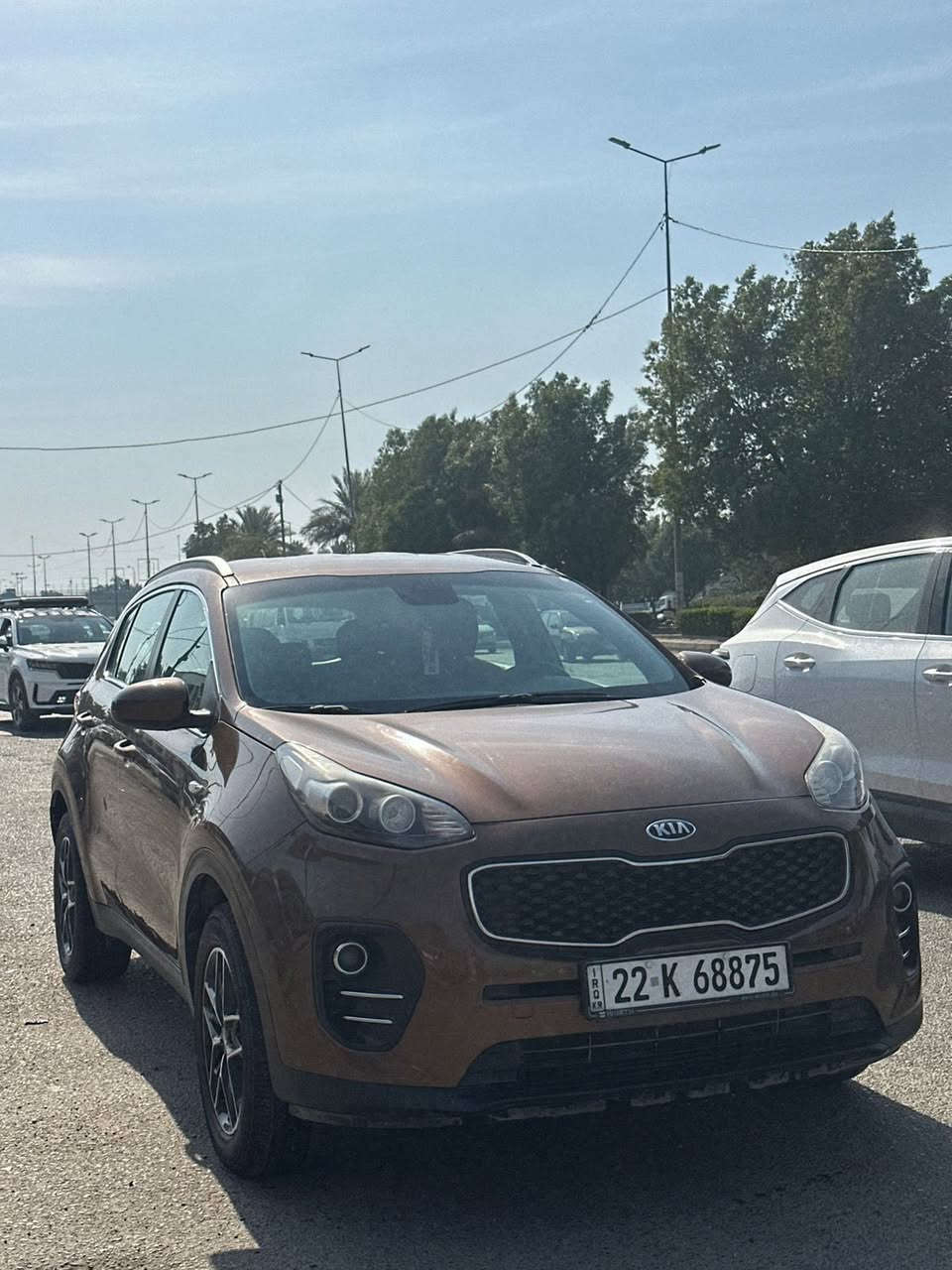 كيا سبورتج موديل 17 رقم أربيل خليجيه مكينه 1600 جي دي اي فقط باب السايق صبغ السعر 145 وبيه مجال للشراي مكاني الكاضميه ***********
