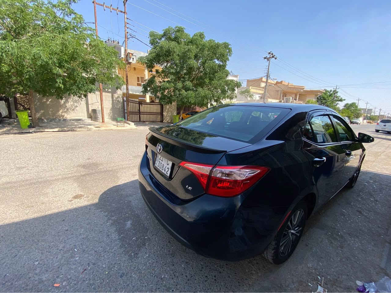 كورلا موديل 2018 le بلاس كشن دفئه ويل كروم سقف سلايت ضرر قطعتين جاملخ باب سايق بدون دواخل بدون ايرباك جاملخ خلفي طرف سكن تعديل بارد شبر 
وبيه بطاقه بنزين 
سعر 138 وبيه مجال 
رقم موبايل *********** كركوك, العراق
