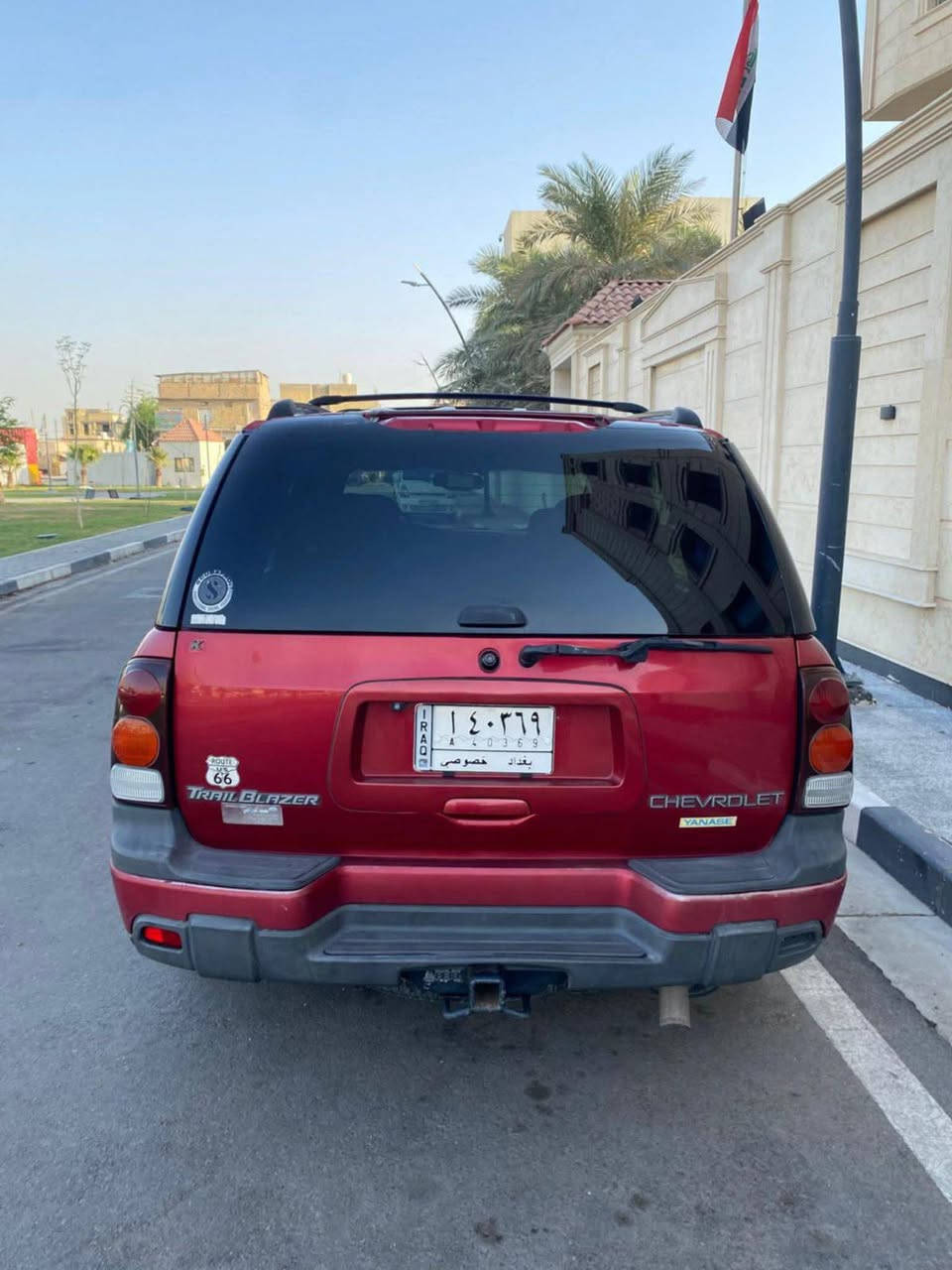 بلايزر موديل 2002 رقم بغداد تبريد خلفي أمامي كير محرك مكفولات تخم تاير السعر 90 وبين مجال للشراي
 العنوان البصره ***********
