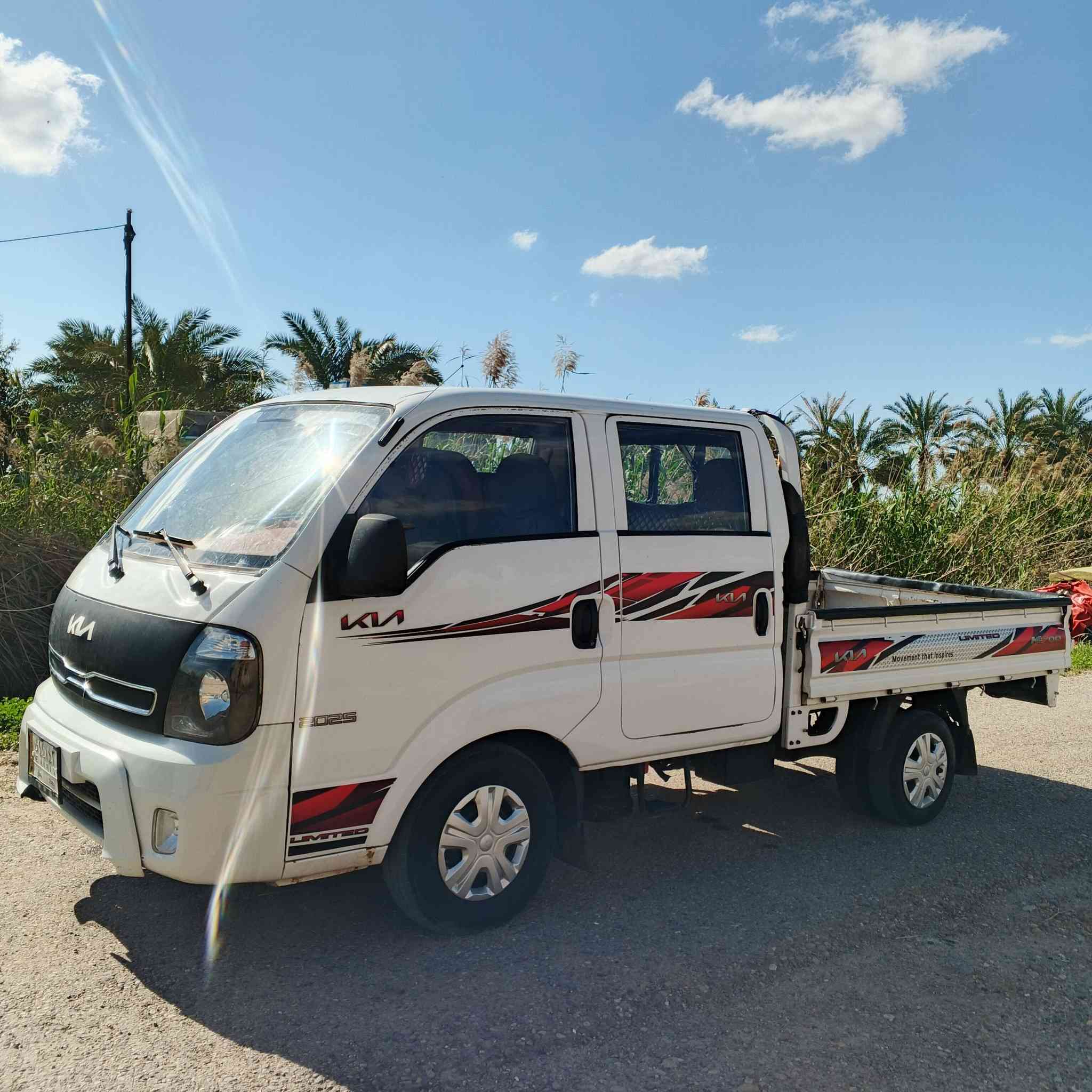 للبيع كيا دبل قماره موديل 2017 رقم بغداد مكفوله اكثر الاتصال على الرقم ***********
