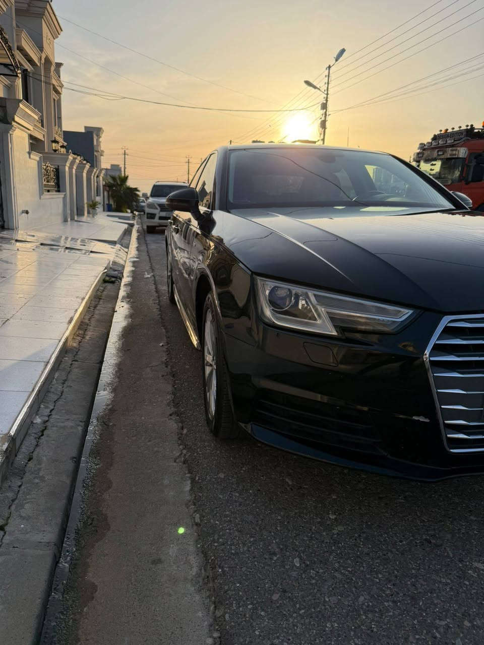 مديرك يريدك توصلة ماخذة بفورتي وعايف هل جمال بسعرها وارخص وخليجية وانت حر بعد

.
.
.

اودي A4 موديل 2019 — خليجي —وكاله

فووول مواصفات عدا الفتحة فئة ( S-LINE ) 

مكفوله كفاله عامة بدون اي حادث 
فقط جاملغ خلفي مرشوش كلير
______________________________________

رقم صاحب السياره / ***********
***********

باسمي تحويل او وكاله نفس اليوم

محرك السيارة 4 سلندر حجم 1800 توربو
برغي مامفتوح بيها وضع شركة

مواصفات .. كير اوتوماتك + عادي + شفتات سترين .. بصمة تشغيل .. بصمة ابواب .. هندبريك بصمة .. شاشة جبيرة .. بردات بلاديه .. حساسات خلفيه + امامي .. فول تحكمات ستيرن + شاشة .. ليد امامي .. ليد خلفي .. تبريد قطعتين .. كشنات جلد .. كشنات كهربائي .. دشبول مطعم بصاج .. نظام اوتو ستوب + أناره محيطيه بلاديه + عدسات ماتركس 

السيارة تجي تشوفها نظافتها مال سيارة زيرو وترايها مال سيارة زيرو ومسويلها سيرفس عاااام 
نظافتها 100%.

#السعر_

 العنوان أربيل او كربلاء
