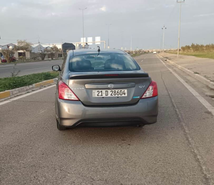 نيسان فيرسا 2016
مواضفات SV
رقم رقم سليماني 
قتعتين صبغ جاملغ و بونيت مكاني بارت 
شرط تحويل و غرام
سياره جاهزه 
كيرو مكين كفال عام كل شرت 
سنوية هزة جديد  30
بطاقة بانزين 
سعر 89  بيها مجال 
رقم تلفون :
***********
***********1 كركوك, العراق
