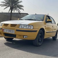 سمند موديل ٢٠١١ جاهزه من كلشي سياره حيل جديده رقم جديد هيه مصفره مكينه...