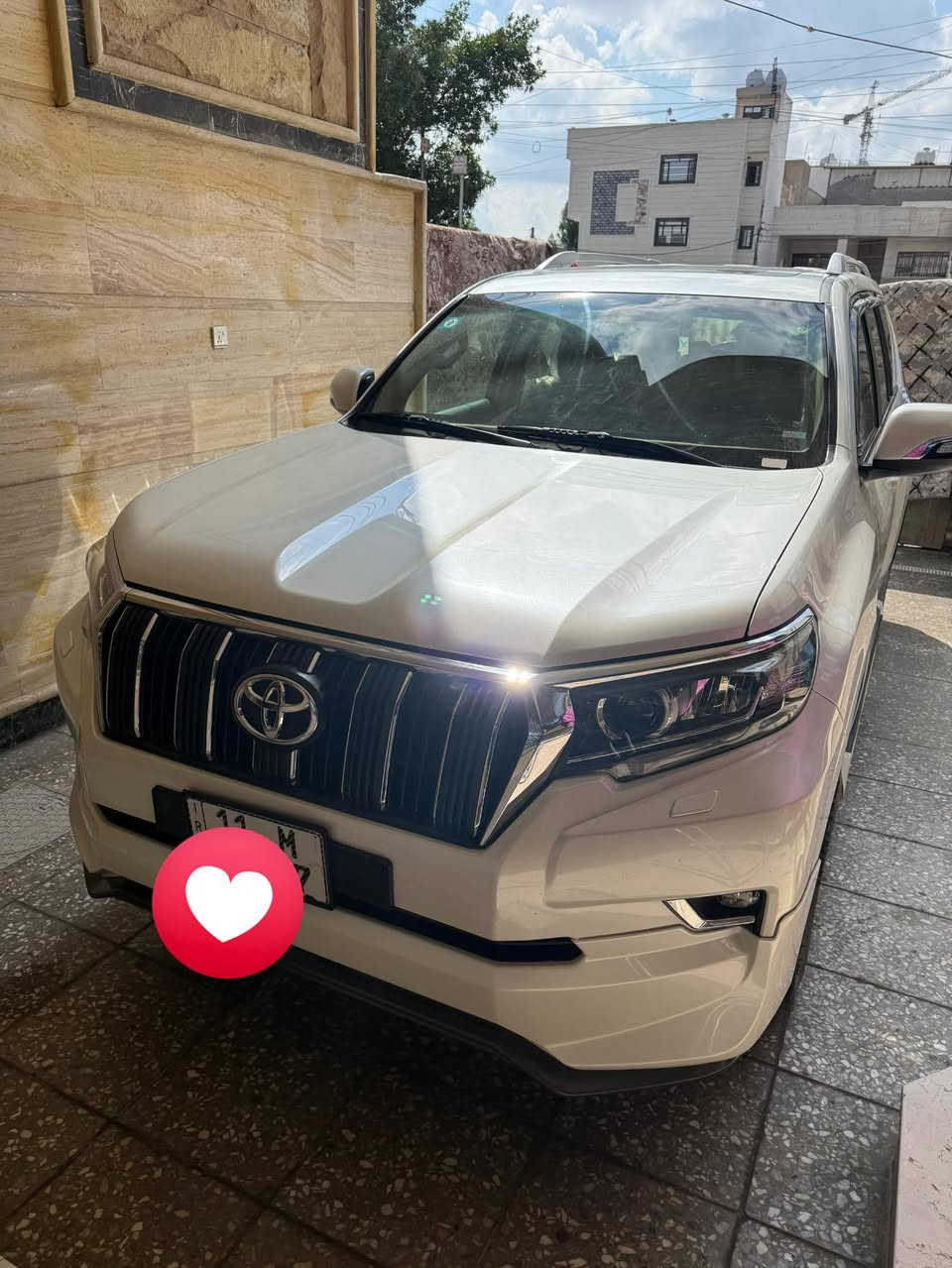 السلام عليكم سياره البيع برادو خليجي شركة ساز. موديل ٢٠١٩ مكفوله كفاله عامه ماعده طخه بسيطه جدن بل باب مال الصندوق مسويه بارد متبين ماشيه ٩٥ الف حقيقي سعر ٣٩٠ ورقه بيه مجال بصيط مكان السياره بغداد الدوره رقم الهاتف ***********
