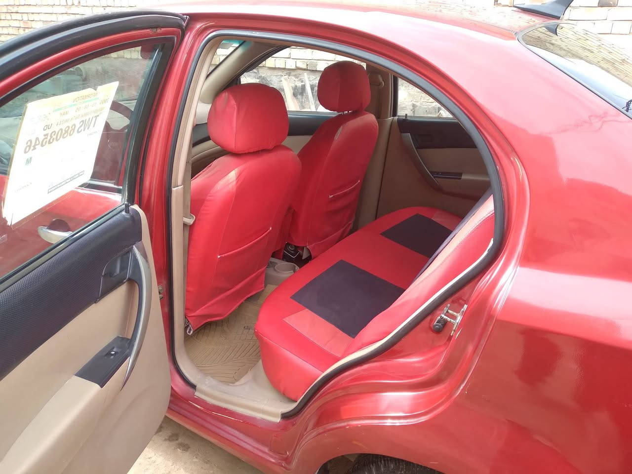 السلام عليكم
افيو موديل ٢٠٠٨خليجي رقم بغداد بدون حادث مثل ما موضح في السونار. سنويه بأسمي السياره حلوه
 مال بيت شاهد الله خير من الله .احلى من الصور
العنوان كربلاء(حي الحر)
السعر ٦٥ وبيها مجال ان شاء الله 
للتواصل ***********
