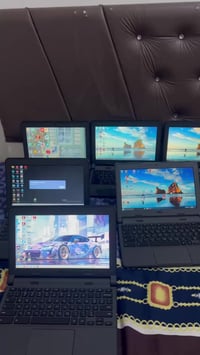 عمي لابتوبات مستعملات مال روضة وعزلو الروضه (شركة دل ويندوز 10 ذاكرة ١...