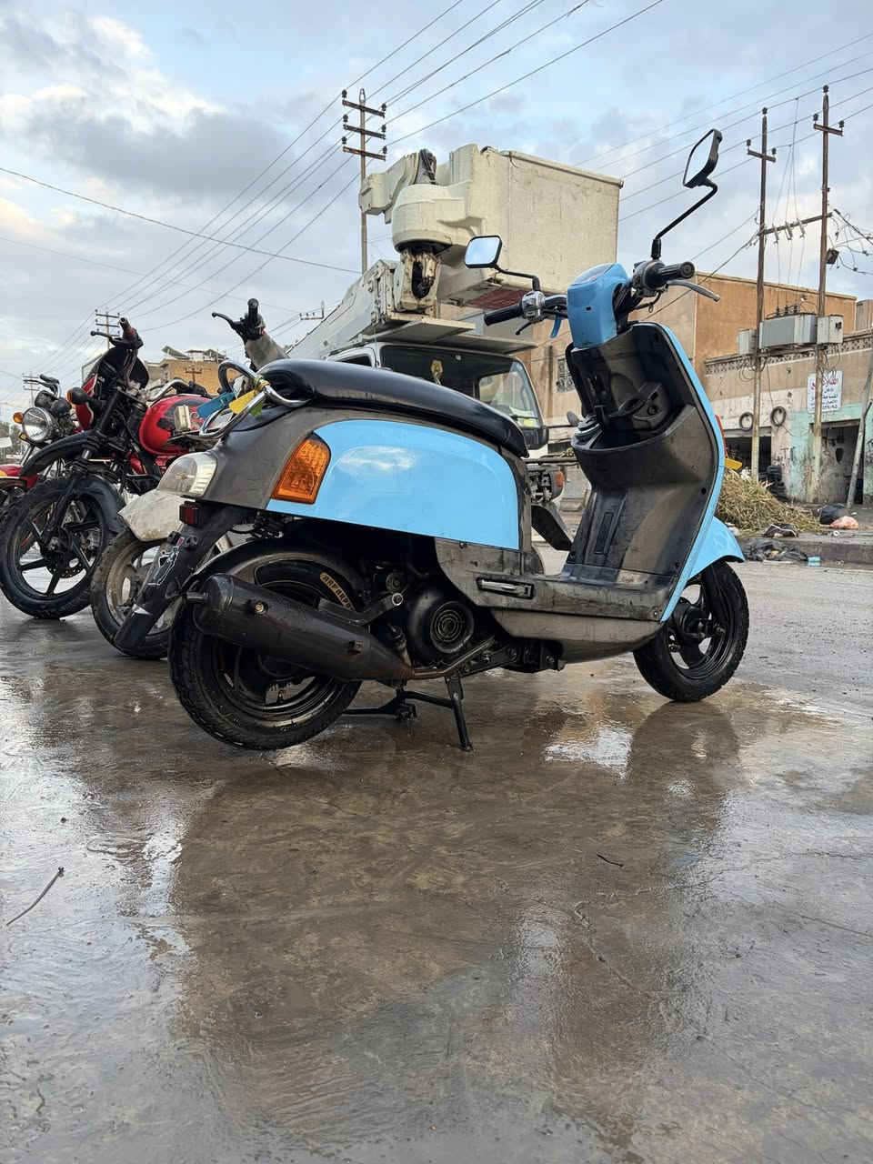 دراجه للبيع بسعر مناسب وخير من الله مكينه بلاد ما مفتوحه ***********
