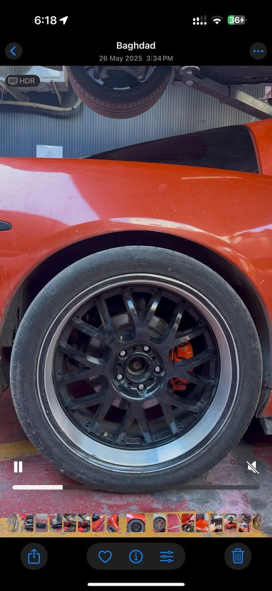 السلام عليكم وياله BBS الزوج ب150 و بيها مجال 
امامي 19
خلفي 20 عرض 10.5
***********
