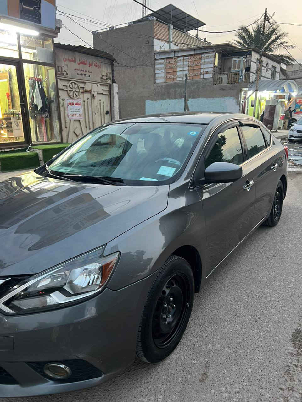 السلام عليكم 
نيسان سينترا 2018  (وارد أمريكي)🇺🇸 
مواصفات SV
مثبت سرعه 
نظام قياده ECO + SPORT 
تحكم ستيرن جهتين 
رادار امامي 
محرك 1.8  مكفول + الكير 
كامره  بلاديه 
ماشيه  94 الف ميل  
رقم  بابل انكليزي  با أسمي 
السعر 110  و بيها مجال 
ضرر امريكا خلفي   ٣ قطع صبغ 
مكان السياره  النجف الاشرف 
للاستفسار(  ***********  ) النجف, العراق
