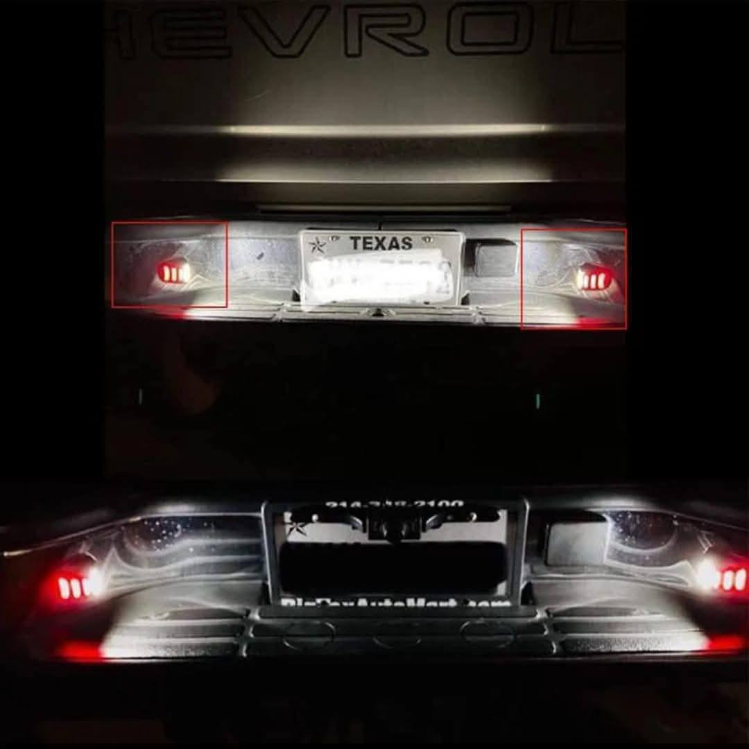 السلام عليكم 

1_ كلوبات دعاميه لوحه أرقام LED أبيض مع ضهر المنتج لون احمر LED 

 1_جمسي ✅️
 2_ شوفر ✅️
3_ سلفراد ✅️ 

سعر الزوج 40 الف ✅️
كميه محدود جدأ

يوجد توصيل إلى جميع المحافضات 🌏
للحجز واتساب ***********
