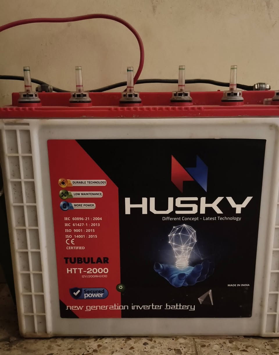 للبيع عاكسه مع بطارية جديده 🌹

🔹 الإنفرتر:
MAXMA G5 1600VA
12V - 25A

🔹 البطارية:
HUSKY Tubular HTT-2000
12V / 200Ah

✅ بطارية تيوبلر أصلية
✅ شحن قوي وتحمل ممتاز
✅ شغال بصورة ممتازة والحمدلله
السعر 420 قابل للنقاش للجادين


**إذا كنت صاحب هذا الإعلان وتريد حذفه لأي سبب، رجاءا أرسل رسالة إلى الدعم الفني**