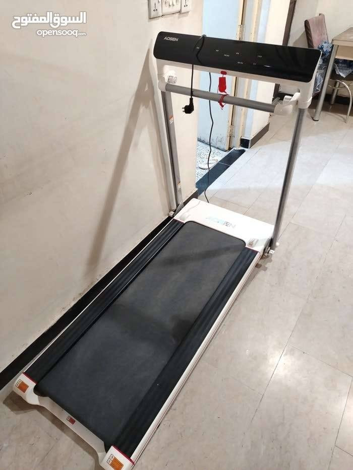 للبيع جهاز مشي ذكي ماركة AOSEN
المميزات تصميم نحيف وعصري (Slim)، شاشة LED باللمس،
يدعم Bluetooth موفر للمساحة وسهل التخزين.
يعرض السرعة المسافة الوقت، والسعرات 
استخدام قليل / نظيف 
السعر: ٢٥٠  
الاستفسار .***********
يتوفر توصيل داخل بغداد
