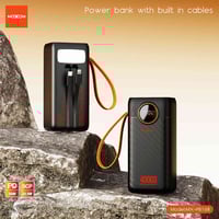 باور بنك MOXOM • ٤٠٠٠٠mAh • لايت مدمج