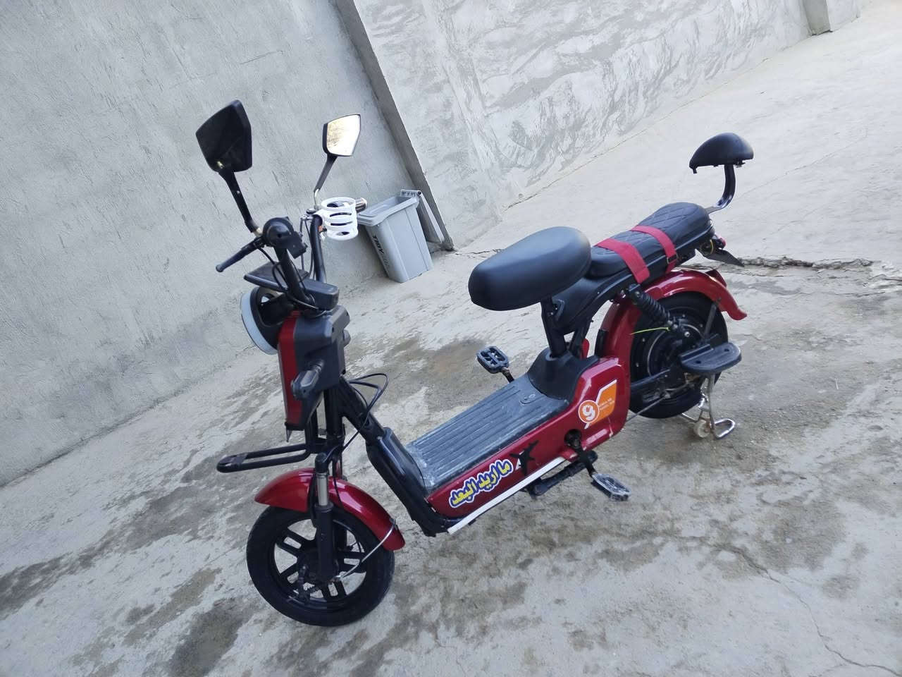 سلام عليكم دراجه شحن معروض لبيع السعر 270وبي مجال حجم١٤ عدد بطاريات ٤ كارت تشقيل ومكان فلوجه ***********
