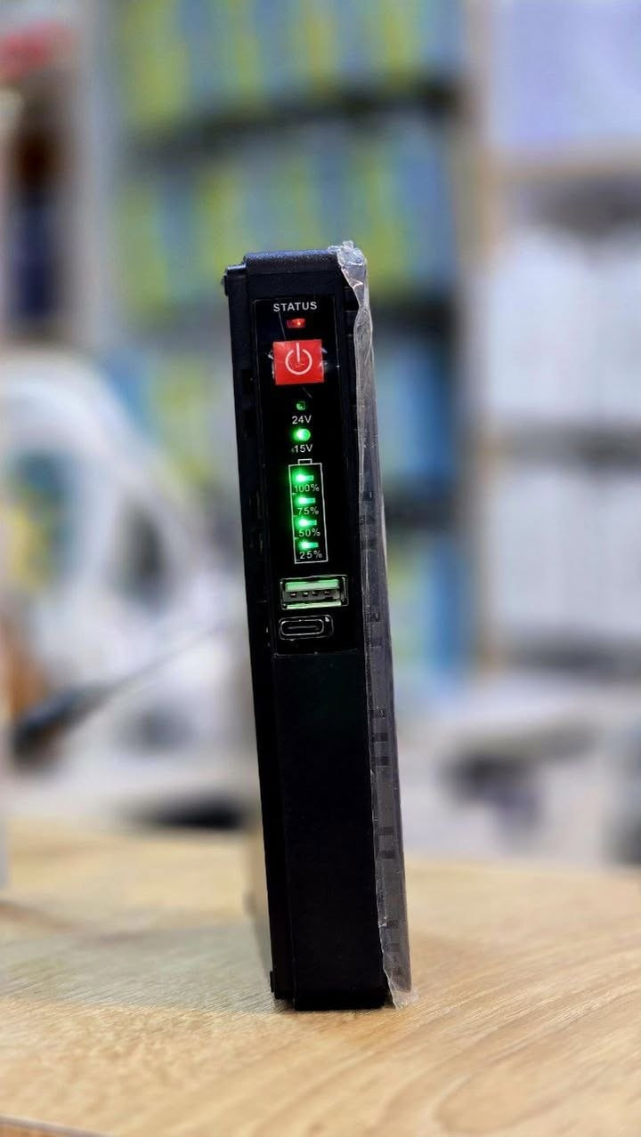 يو بي اس ينطي شحن 6 ساعة 
اصلي ضمان لمدة 6 اشهر حقيقي
متوفر بسعر 25.000 الف دينار
اطلبه الان قبل نفاذ الكمية🔥🔥🔥
 #خدمة_التوصيل_متوفرة_لكافة_المحافظات #العنوان_حلة_قرب_مرقد_السيدة_شريفة


**إذا كنت صاحب هذا الإعلان وتريد حذفه لأي سبب، رجاءا أرسل رسالة إلى الدعم الفني**