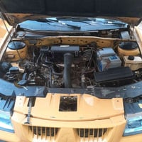 سيارة سمند2010 رقم بغداد انكليزي داخل عسلي مصفرة هيئة وغرامات محرك بلا...