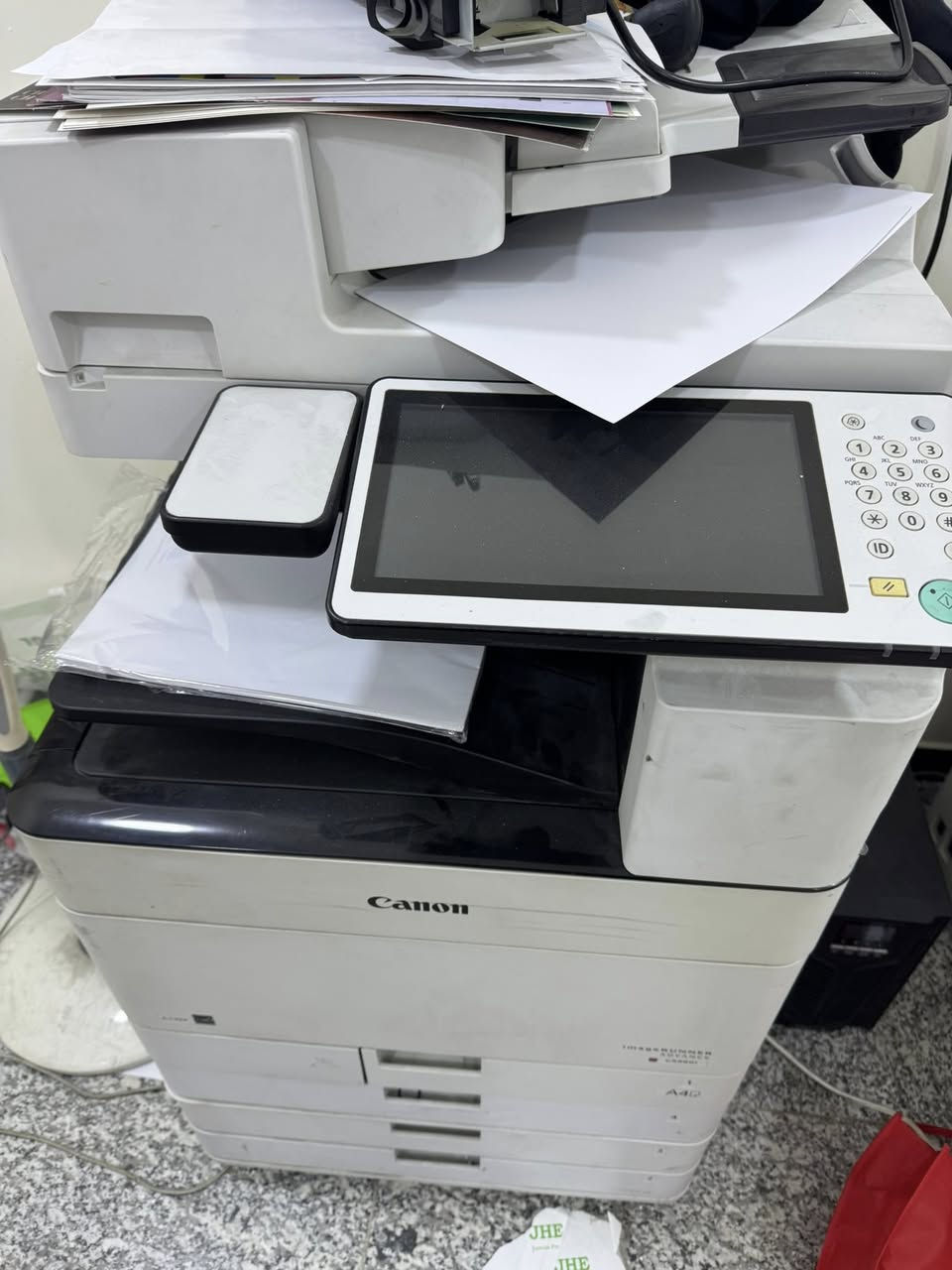 السلام عليكم
طابعات كانون اوربي
7570
7565
5560
نظيفات كلهن يشتغلن وثنين منهم مستعمل قليل كلش مماشيات 
***********
