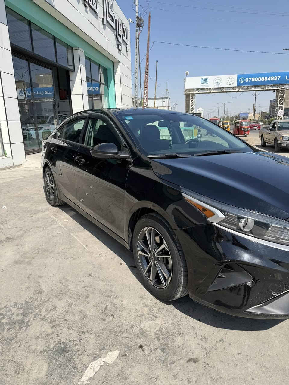 فورتي
للبيع 
موديل 2022
وارد امريكي
صور حادث داخل منشور
بجم كبس شواصي لغود مكفول
ماشية 97
محرك كير شرط مامفتوحات
سيارة حلوة وجاهزة من كلشي
رقم بغداد دولي تحويل اي وقت
بيها صفحة صبغ محوحدين لون
وبل عراق بيها جنطة صبغ
بدون اي دواخل
تخم تاير شادة جديد 
باتري صدر  كلة تمام
مكاني بغداد جكوك
السعر 117 ورقة وبيها مجال
للستفسار ***********
للبيع فقط
