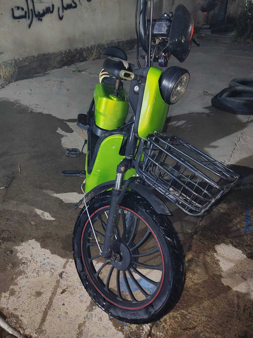 السلام عليكم(دراجه شحن للبيع)
السرعه50

الشحن الوحده تمشيك40او55كيلو

العقل500W

الملف800W

5بطاريات20A شرط الشغل

@إشارة 

السعر  خص
(***********)
