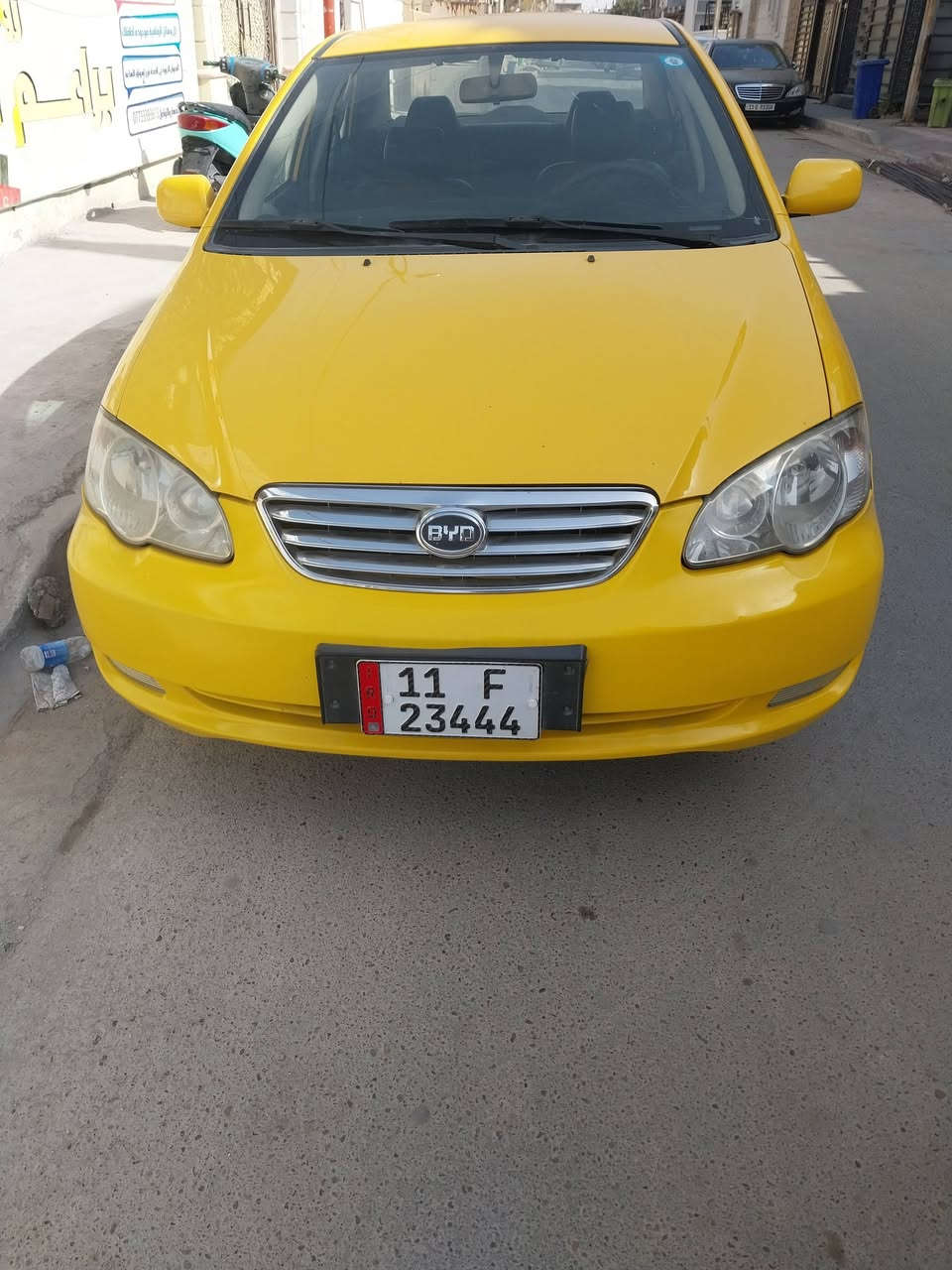 السلام عليكم BYD F3 موديل 19 للبيع
الضرر باب صبغ خلف السايق وهلال خلفي معمره محرك كير صدر كهربائيات خير من الله 
السعر 70
المكان : بغداد الدوره
الرقم : *********** / *********** متوفر واتساب
