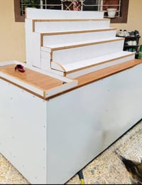 ميز ساعات • ١م×١٫٥م • حديد ثقيل