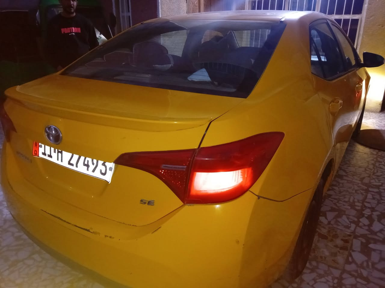 كورلا وارد أمريكي مديل 17 حادثها موضح بل صور السيارة جاهزة من جميع النواحي بسمي رقم بغداد السيارة بدون تبديل بدون يرباك صبغ وحدة ***********
