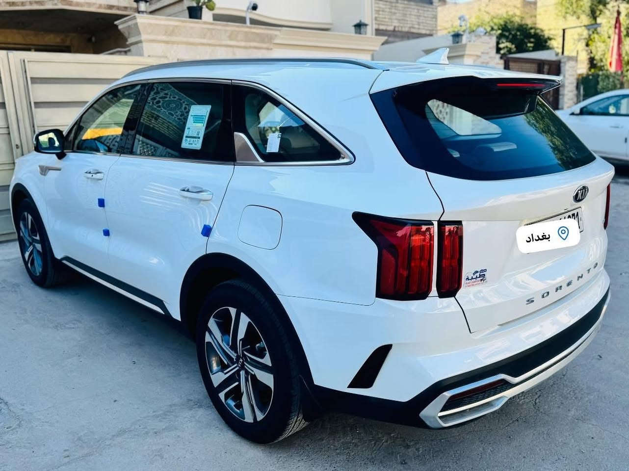 السلام عليكم سورتنو2021 رقم بغداد نكليزي
فول موصفات عده البنوراما سياره 6 سلندر سبعة راكب 3 قطع تبريد مري شفط جنطه كهربائي  كامرة حساسات  شاشة كبيرة كشنات جلد شحن واير ليس السياره كفالة عامة من ضربة وصبغ وتبديل عدا بارد  
كير مكينه حداديه 

سونار مرفق معه الصور 

  
السعر 258 بيه مجال  

مكان سياره بغداد 

الاتصال ***********
