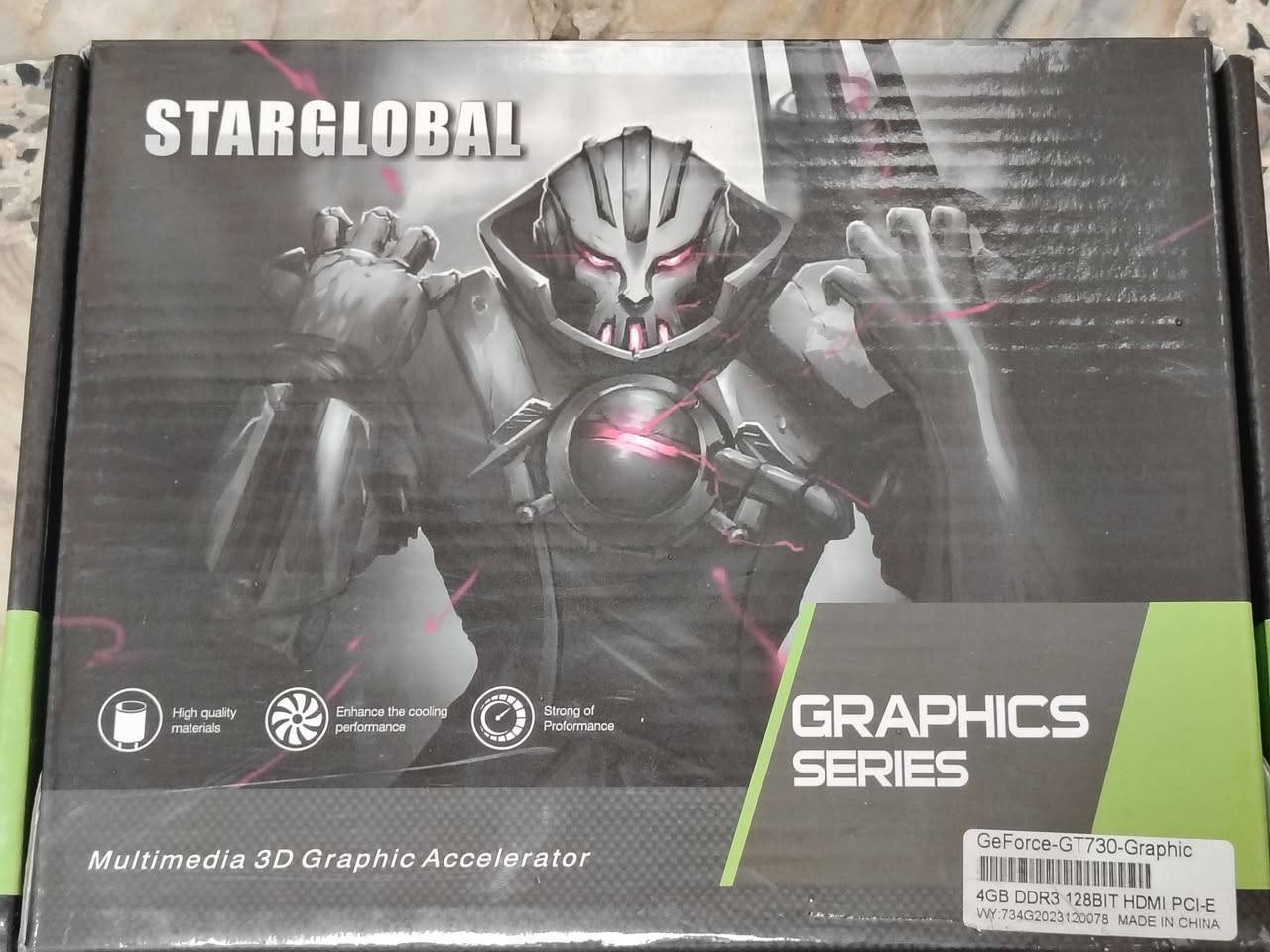 لبيع جديد كرت شاشة NVIDIA GeForce GT 730 بسعة 4GB DDR3 وناقل حركة 128Bit جديد ما مستخدم ابد 
قيم و اخذ 
علما ما عندي توصيل


**إذا كنت صاحب هذا الإعلان وتريد حذفه لأي سبب، رجاءا أرسل رسالة إلى الدعم الفني**