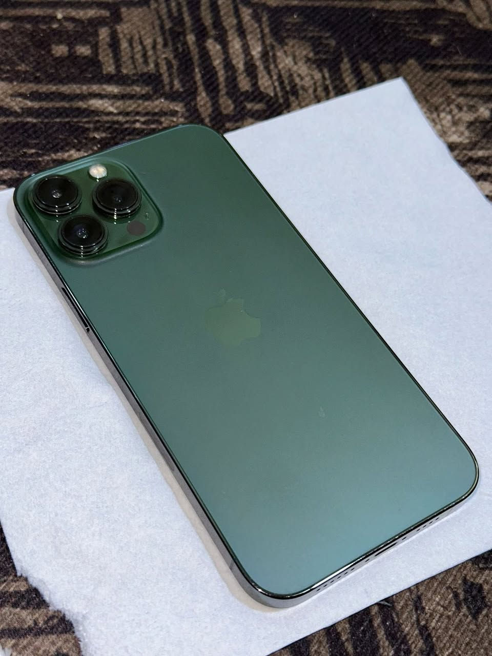 السلام عليكم
ايفون 13 برو ماكس كفالة

مساحتة 512

بطاريته 91 بلادي مو معلايه 

ما مفتوح ولا مبدل ولا داخل تصليح

لا كسر ولا فطر 

الملحقات الباكيت والكيبل

السعر 700

للاستفسار اكثر 0773254517

العنوان البصره حي الحسين


**إذا كنت صاحب هذا الإعلان وتريد حذفه لأي سبب، رجاءا أرسل رسالة إلى الدعم الفني**